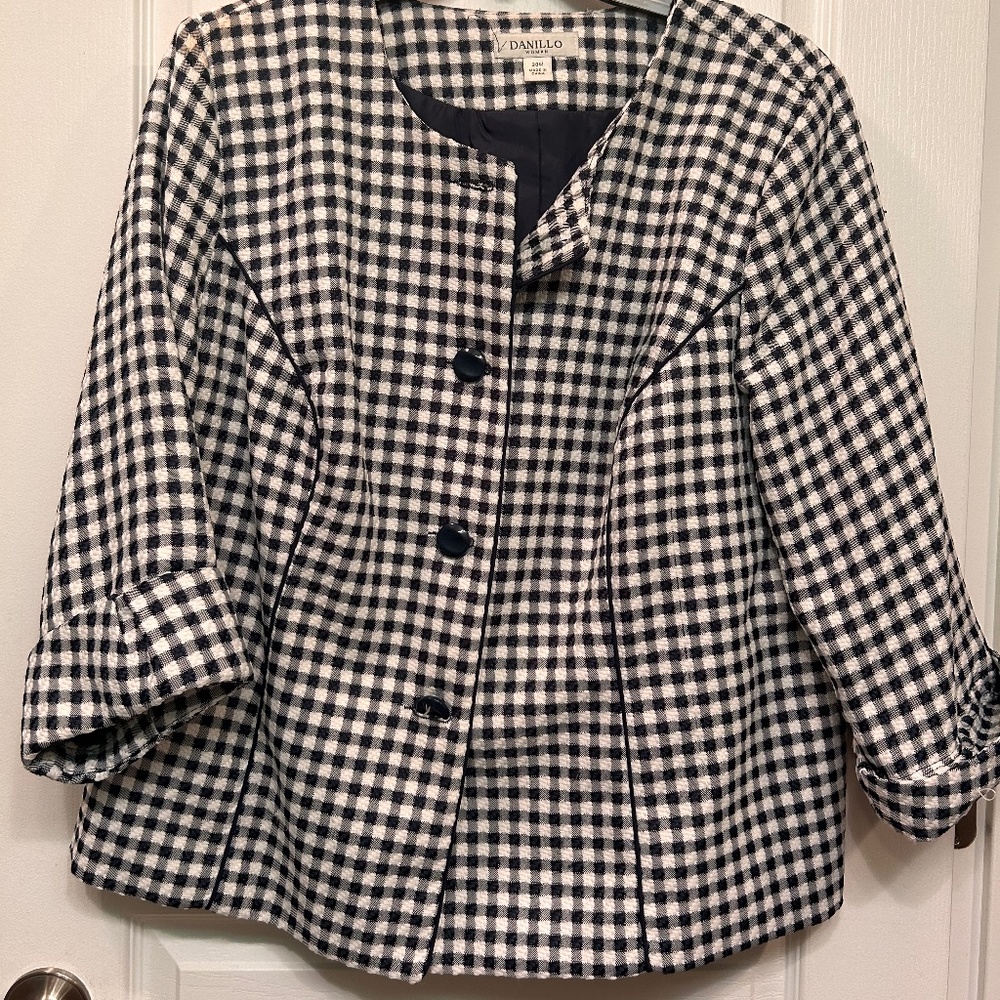 Checker 2pc suit